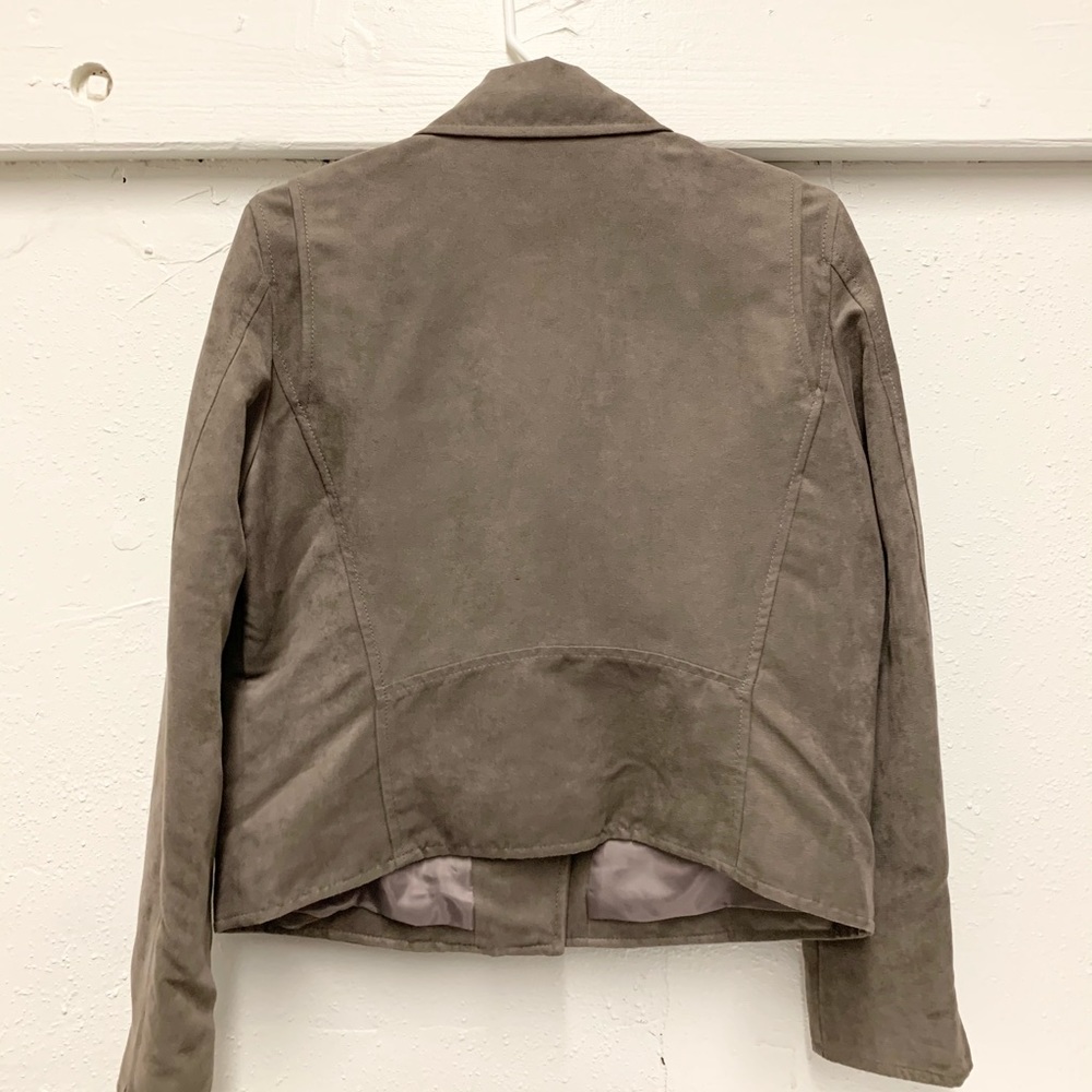 🍄3/$20 SzM Uniqlo Moto Jacket - Picture 7 of 7